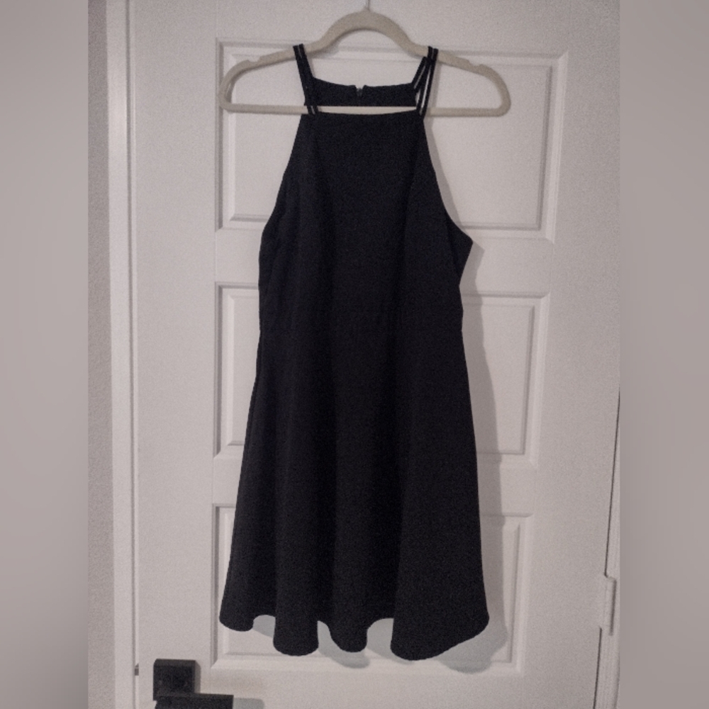 One Clothing Black Strapless Dress